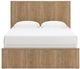 Signature Design by Ashley® Dovander Warm Natural Brown Twin Panel Bed-1