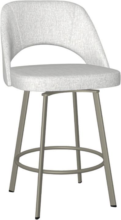 Amisco Customizable Scarlett Swivel Counter Stool-0