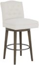 Fairfield® Customizable Dining Entree Camel 20" Short Back Swivel Bar Stool-0