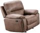 Mazin Furniture Easton Brown Upholstered Rocker Recliner-0