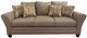 Corinthian Furniture Brown Loveseat-0