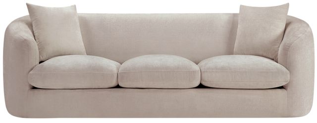 Meridian Furniture Penelope Beige Upholstered Sofa-1