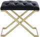 Inspire™ Rada Black/Brushed Gold Bench-1