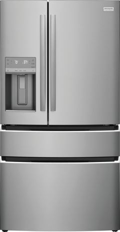 SCRATCH N DENT - Frigidaire Gallery® 36 in. 21.5 Cu. Ft. Smudge-Proof® Stainless Steel Counter Depth French Door Refrigerator