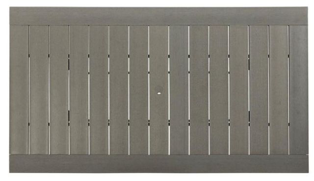 Signature Design by Ashley® Visola Grey Outdoor Dining Table-4