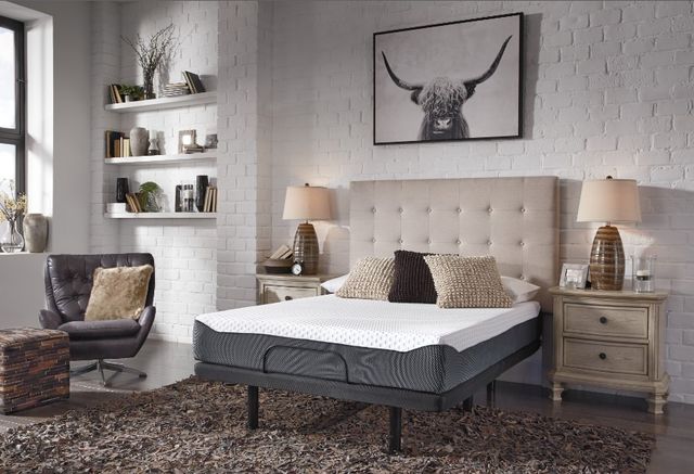 Sierra Sleep® by Ashley® Chime Elite 3-Piece 10" Memory Foam and Better than a Boxspring Foundation King Mattress Set-3
