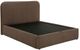 Coaster® Anders Chocolate Eastern King Upholstered Lift Platform Storage Bed-0
