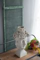 A & B Home Gray Head Bust Statue-4