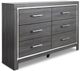 Signature Design by Ashley® Lodanna 5-Piece Gray Queen/Full Bedroom Set-2