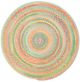 Capel Rugs Cutting Garden Buttercup 9'6" Round Rug-0