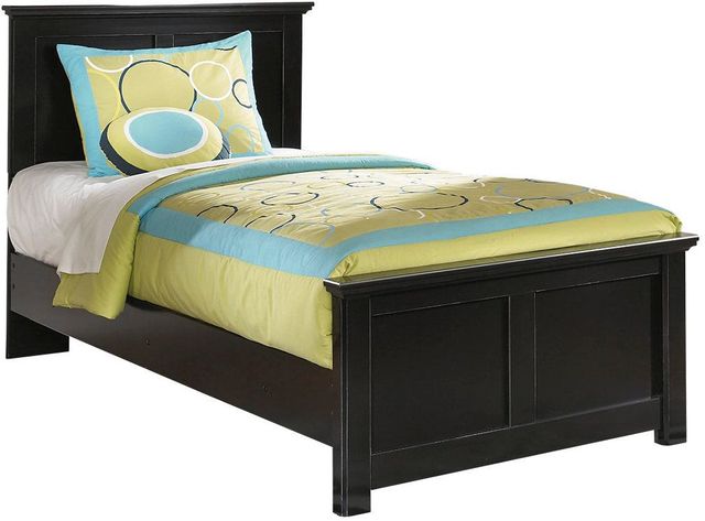Signature Design by Ashley® Maribel 5-Piece Black Twin Youth Panel Bed Set-1