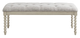 Olliix by Madison Park Signature Beckett Light Grey/Natural Tufted Accent Bench-0