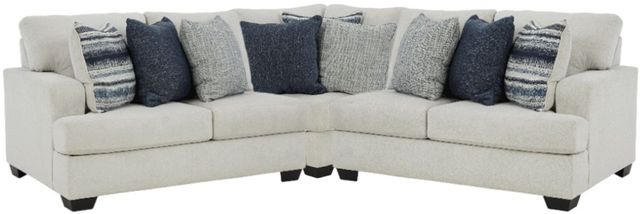 Benchcraft® Lowder 3-Piece Stone L-Shape Sectional-0