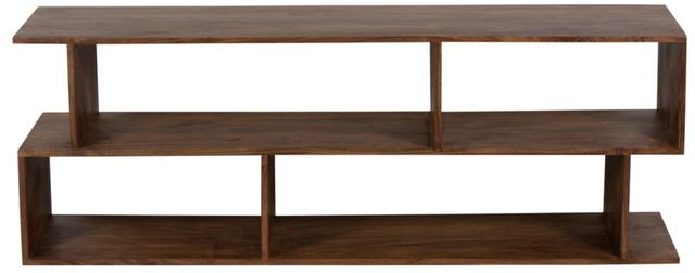 Porter International Designs Portola Walnut TV Stand-1