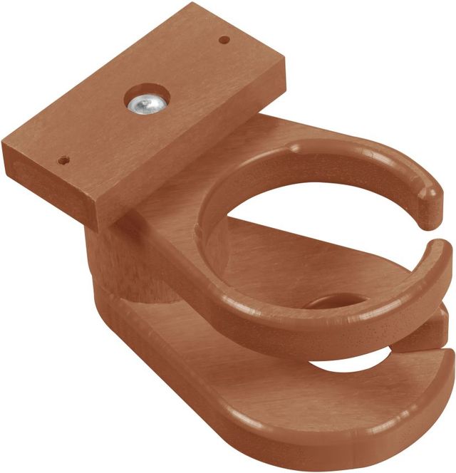 C.R. Plastics Adirondack Cedar Wineglass / Cup Holder-0