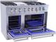 Thor Kitchen® 48" Stainless Steel Pro Style Dual Fuel Range-1