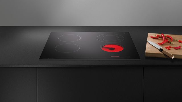 Fisher & Paykel Series 5 30" Black Glass Electric Cooktop-3