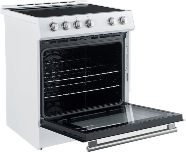 FORNO® Leonardo 30" White Pro Style Electric Range-2