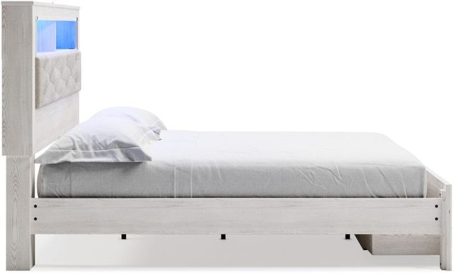 Signature Design by Ashley® Altyra White King Panel Bookcase Headboard-4
