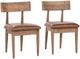 Classic Home Alvaro 2-Piece Golden Wheat Dining Chair Set-0