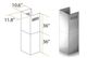 ZLINE 36" Stainless Steel Chimney Extension-1