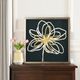 Stylecraft Green and Gold Arrangement II Wall Art-1