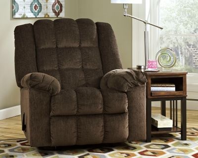 Signature Design by Ashley® Ludden Cocoa Rocker Recliner-1