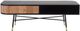 Moe's Home Collection Bezier Black/Tan Coffee Table-0