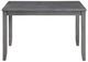 New Classic® Home Furnishings Gia 5-Piece Gray Dining Table Set -4