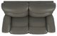 La-Z-Boy® James Charcoal Leather Power Reclining Loveseat with Headrest-4