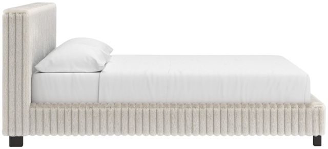 Signature Design by Ashley® Birmonton White California King Upholstered Panel Bed-3