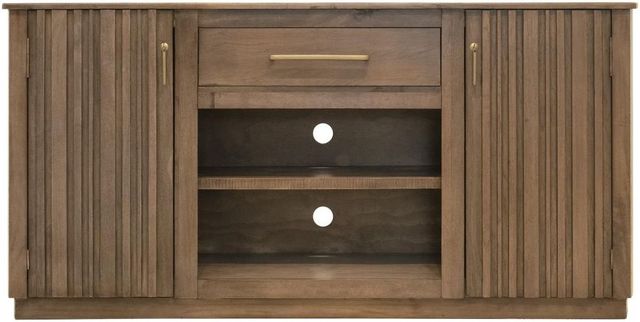 International Furniture Direct Mezquite Brown TV Stand-3