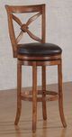 American Woodcrafters Provence Black/Light Oak 34" Barstool-0