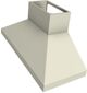 Vent-A-Hood® 66" Biscuit Euro-Style Wall Mount Range Hood-1