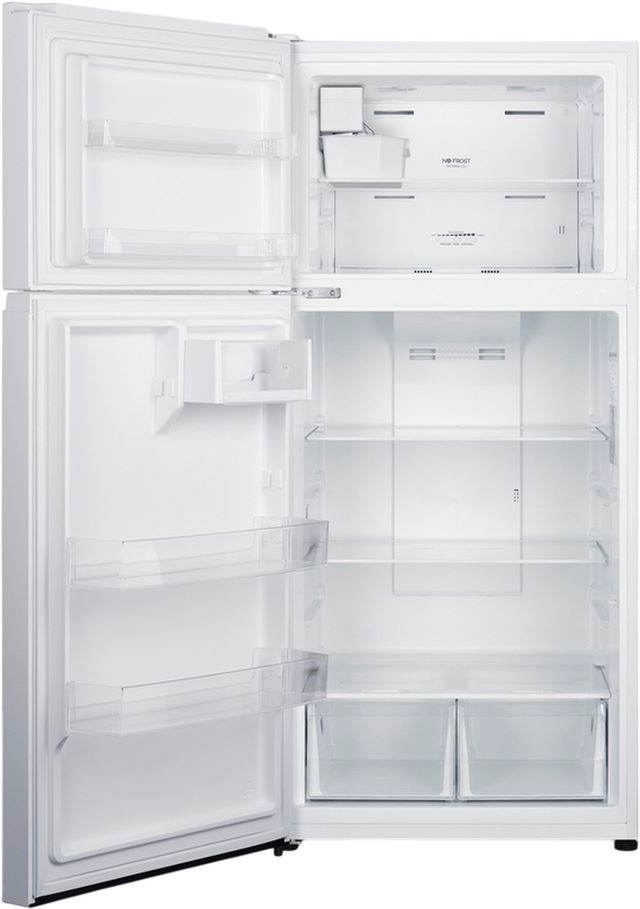 Summit® 30" 18 Cu. Ft. White Top Freezer Refrigerator-3