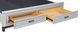 Aspenhome® Hyde Park Gray Paint Queen Storage Footboard-0