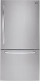 LG 24.1 Cu. Ft. Stainless Steel Bottom Freezer Refrigerator-0