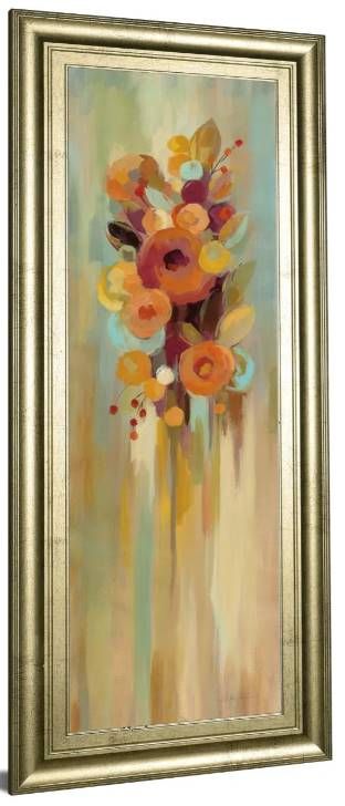 Classy Art Tall Autumn Flowers I by Silvia Vassileva Wall Art-1