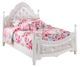 Signature Design by Ashley® Exquisite 3-Piece White Full Poster Bed Set-1