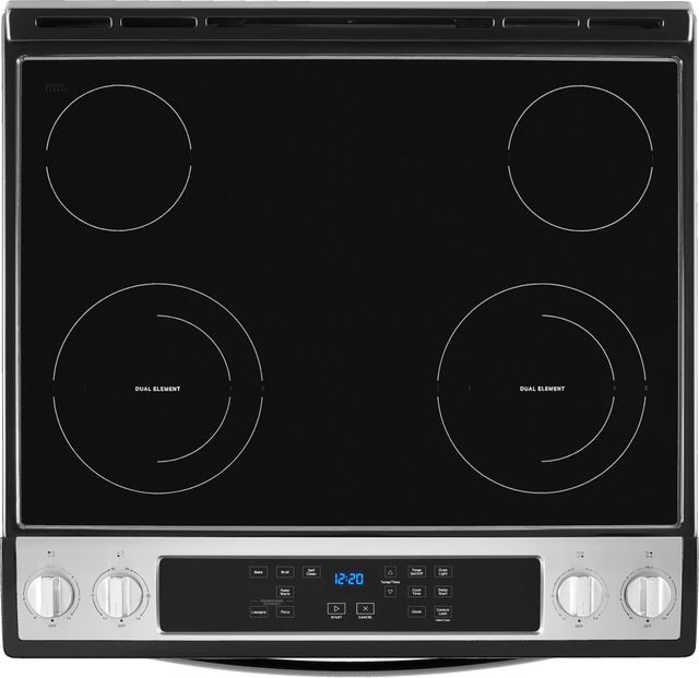 Whirlpool® 30" Stainless Steel Slide In Electric Range-5