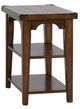Liberty Furniture Aspen Skies Russet Brown Chair Side Table-3