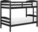 Homelegance® Lani Wire Brushed Black Twin over Twin Youth Bunk Bed-0