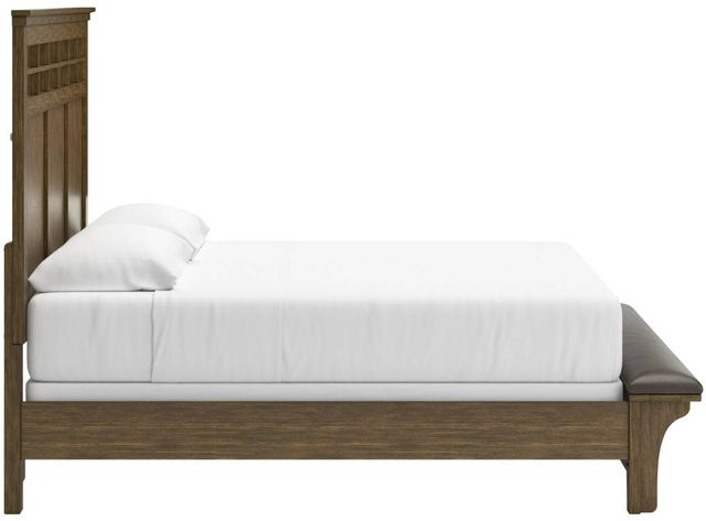 Benchcraft® Shawbeck Dark Brown King Panel Bed-2
