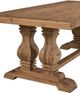 Furniture Classics Manor House Brown Trestle Table-3