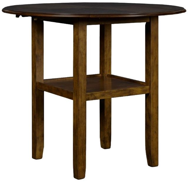 New Classic® Home Furnishings Gia 3-Piece Brown Counter Dining Set-2