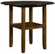 New Classic® Home Furnishings Gia 3-Piece Brown Counter Dining Set-2