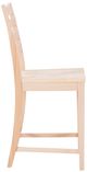 Linon Felicia 2-Piece Unfinished Counter Stool-5