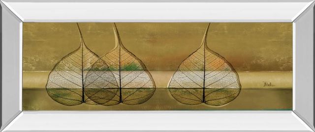 Classy Art Less Is More IV by Patricia Pinto Mirror Framed Wall Art-0