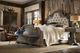 Hooker® Furniture Hill Country Fair Oaks Anthracite Black/Blackwood Desert/Timeworn Saddle Brown King Upholstered Panel Bed-1