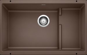 Blanco Precis Cafe Brown Cascade Super Single Kitchen Sink